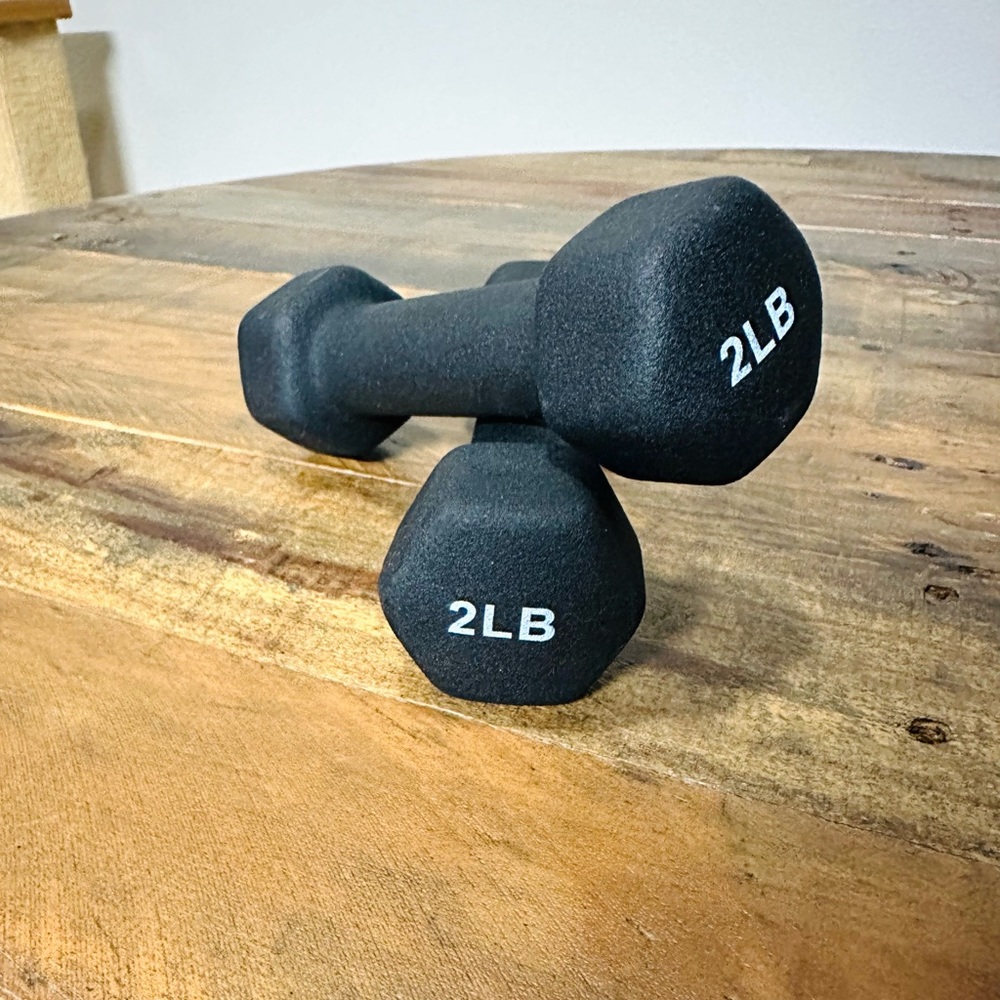 Set of 2lb dumbbells